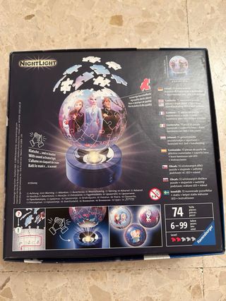 Puzzle 3D Lámpara Frozen II Ravensburger