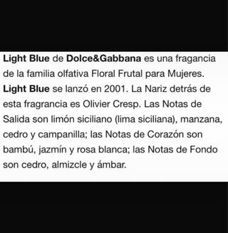 Perfume FASIO Light Blue Pour Femme 