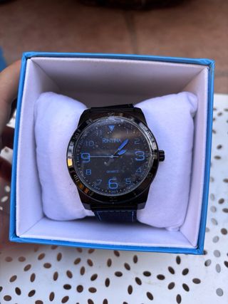 Reloj Pontina Negro y Azul