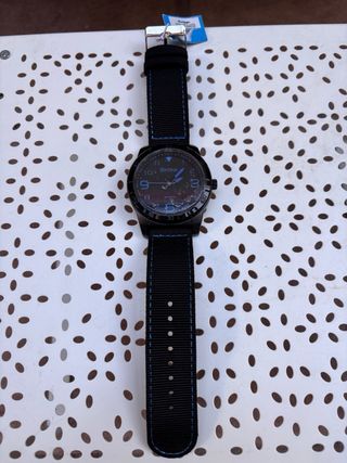 Reloj Pontina Negro y Azul