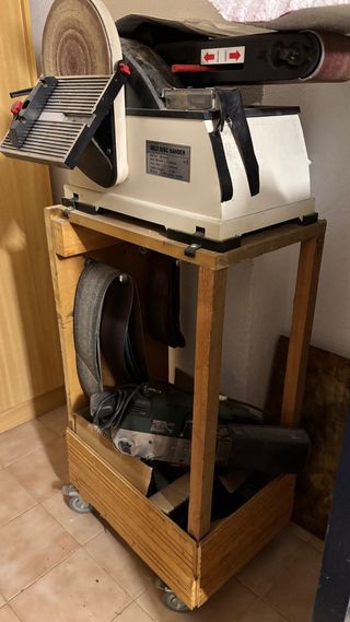 Lijadora de banda y disco