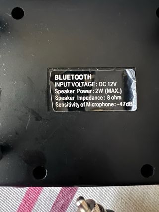 Espejo retrovisor con Bluetooth