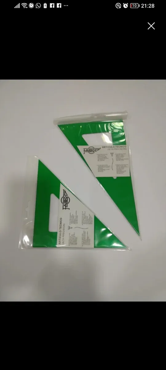 Juego Escuadra y Cartabón FAIBO