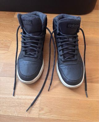 Botines Adidas Negro/Gris Talla 42
