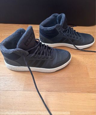 Botines Adidas Negro/Gris Talla 42