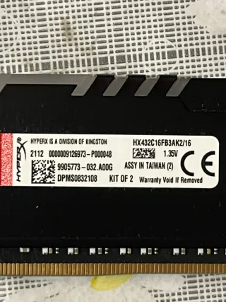 HyperX Fury DDR4 RAM 16
