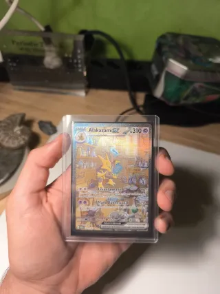 Alakazam GX 201/165 Carta Pokémon