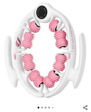 Massaggiatore Anticellulite Rosa e Bianco