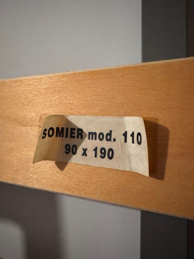 Somier 90x190 cm
