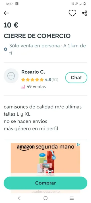 Camisones de señora últimas tallas