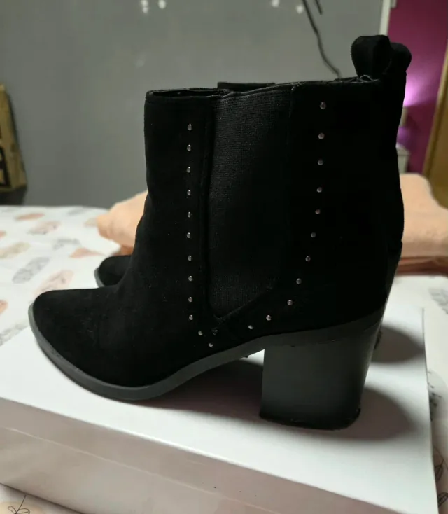 Botines negros