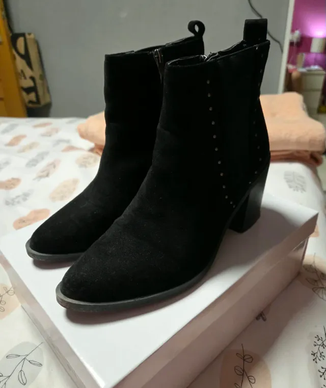 Botines negros