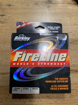 Hilo Berkley Fireline 270m 12mm Smoke
