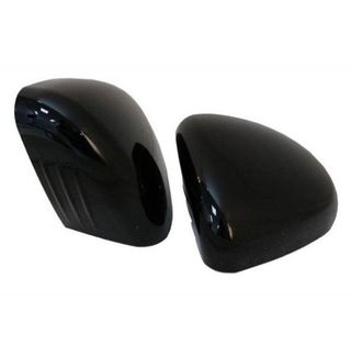 Carcasas de espejo retrovisor en Negro Brillo para
