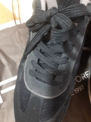 Zapatillas deportivas azul oscuro y gris # 43