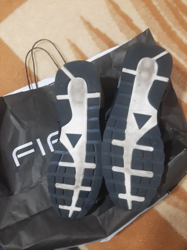 Zapatillas deportivas azul oscuro y gris # 43