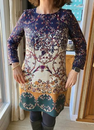 Vestido estampado Massimo Dutti