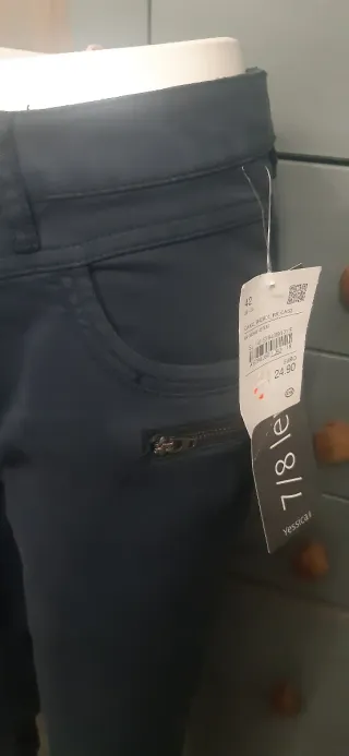 Pantalones mujer C&A azul