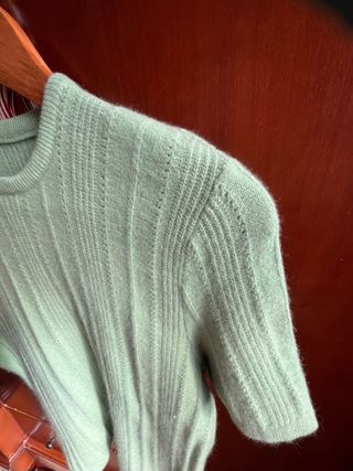 Jersey de lana verde