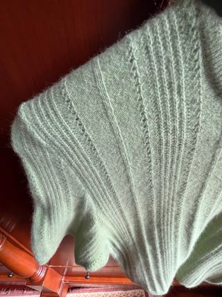 Jersey de lana verde