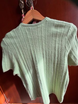 Jersey de lana verde