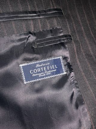 Traje de chaqueta hombre negro