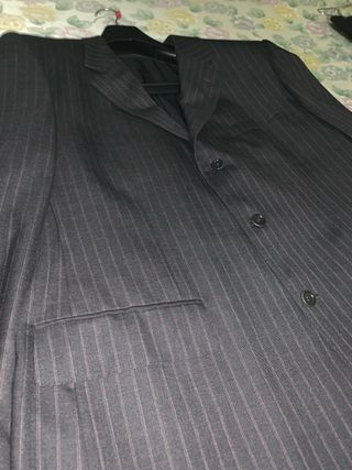 Traje de chaqueta hombre negro
