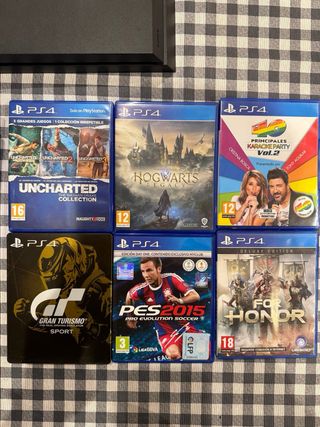 PS4 (Playstation 4) Black + 2 controller e giochi
