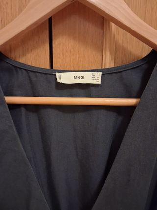 Vestido Mango azul marino