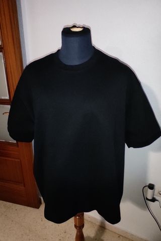 Camiseta Negra Splash Talla XL