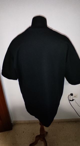 Camiseta Negra Splash Talla XL