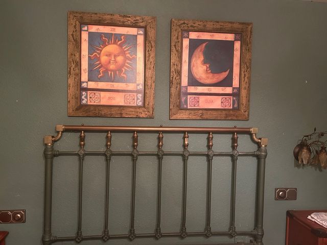 Cabecero de forja antiguo