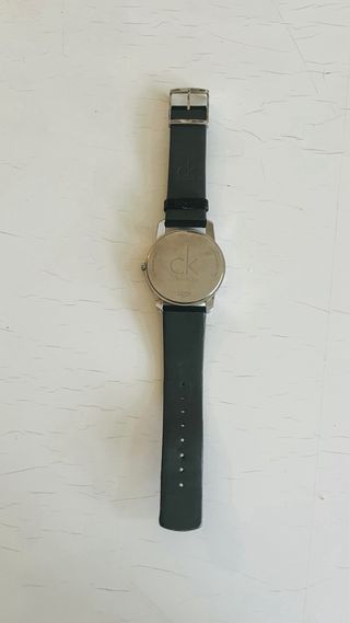 Reloj Calvin Klein Hombre Negro/Plata