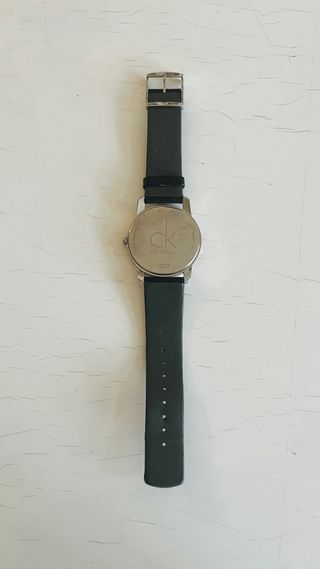Reloj Calvin Klein Hombre Negro/Plata