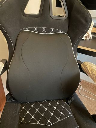 Silla de oficina ergonómica negra