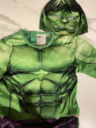 Disfraz Hulk niño Talla 4 H&M