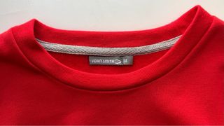 Sudadera roja