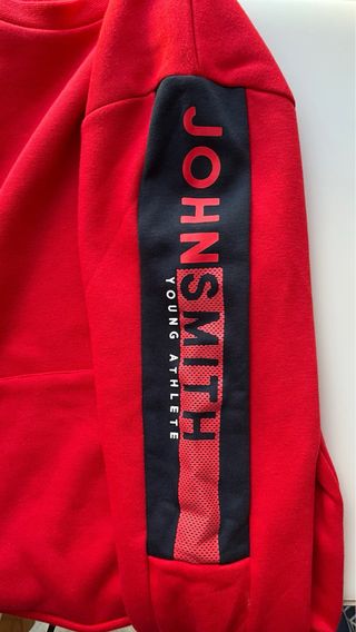 Sudadera roja
