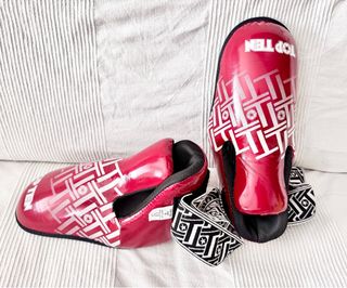 Botines Taekwondo/Kickboxing TOP TEN Rojos