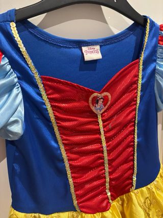 Disfraz Blancanieves Disney Talla 5/6 Años