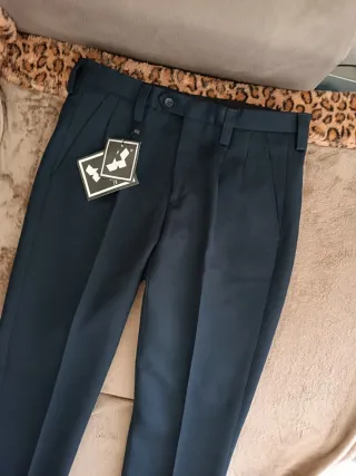 Pantalone uomo classico blu