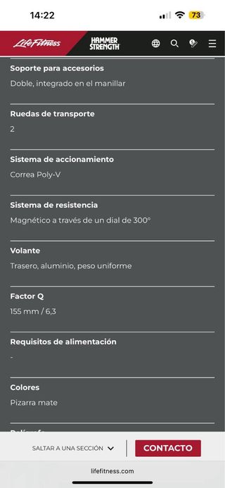 Bicicleta Spinning Casi Nueva