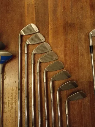 Set 11 Palos Golf + Bolsa Mac Gregor Vintage
