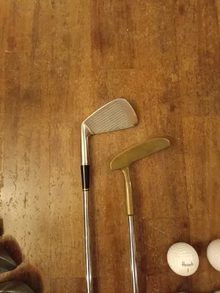 Set 11 Palos Golf + Bolsa Mac Gregor Vintage