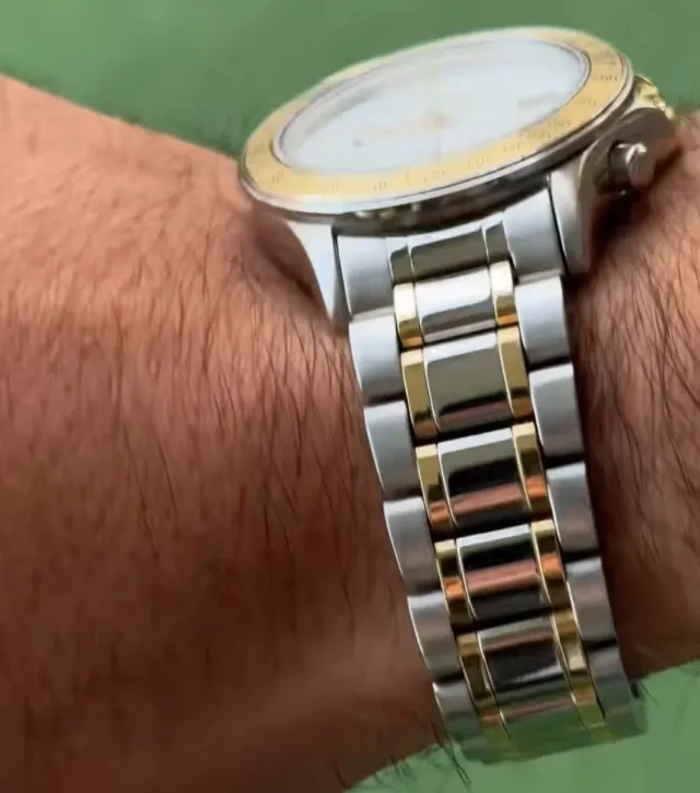 Longines Admiral Aço e Ouro 18k maciço Cronógrafo