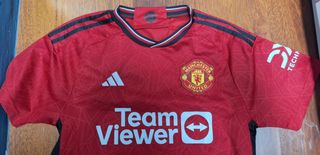 Camiseta Manchester United Adidas Roja