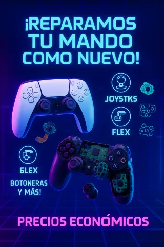 Reparación Mando PS5-PS4