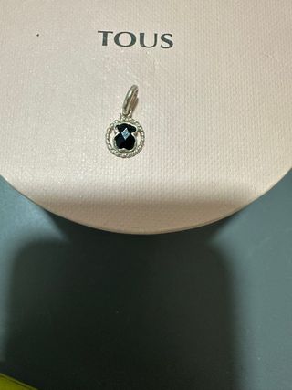 Colgante Tous Oso Negro Plata y ónix