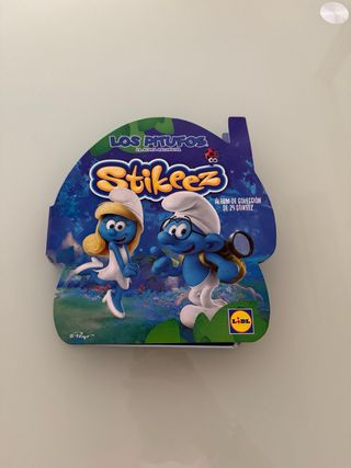 Álbum Stikeez Los Pitufos Lidl