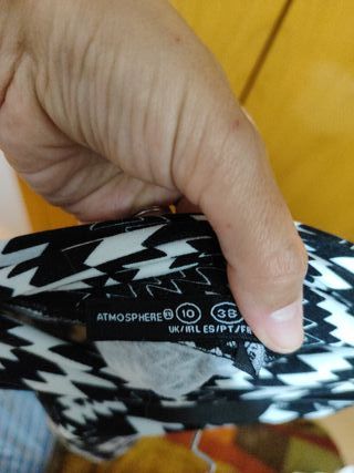 Falda estampada geométrica
